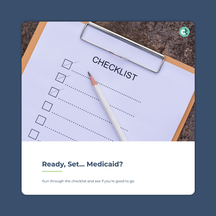 Medicaid Checklist